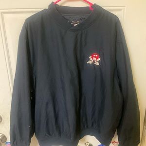 M and M Golfer Windbreaker Pullover